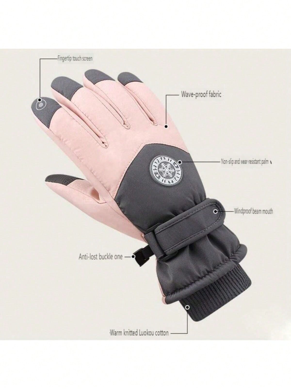 Winter Glove Insulated - 1 szt. Izolowane zimowe rękawice narciarskie