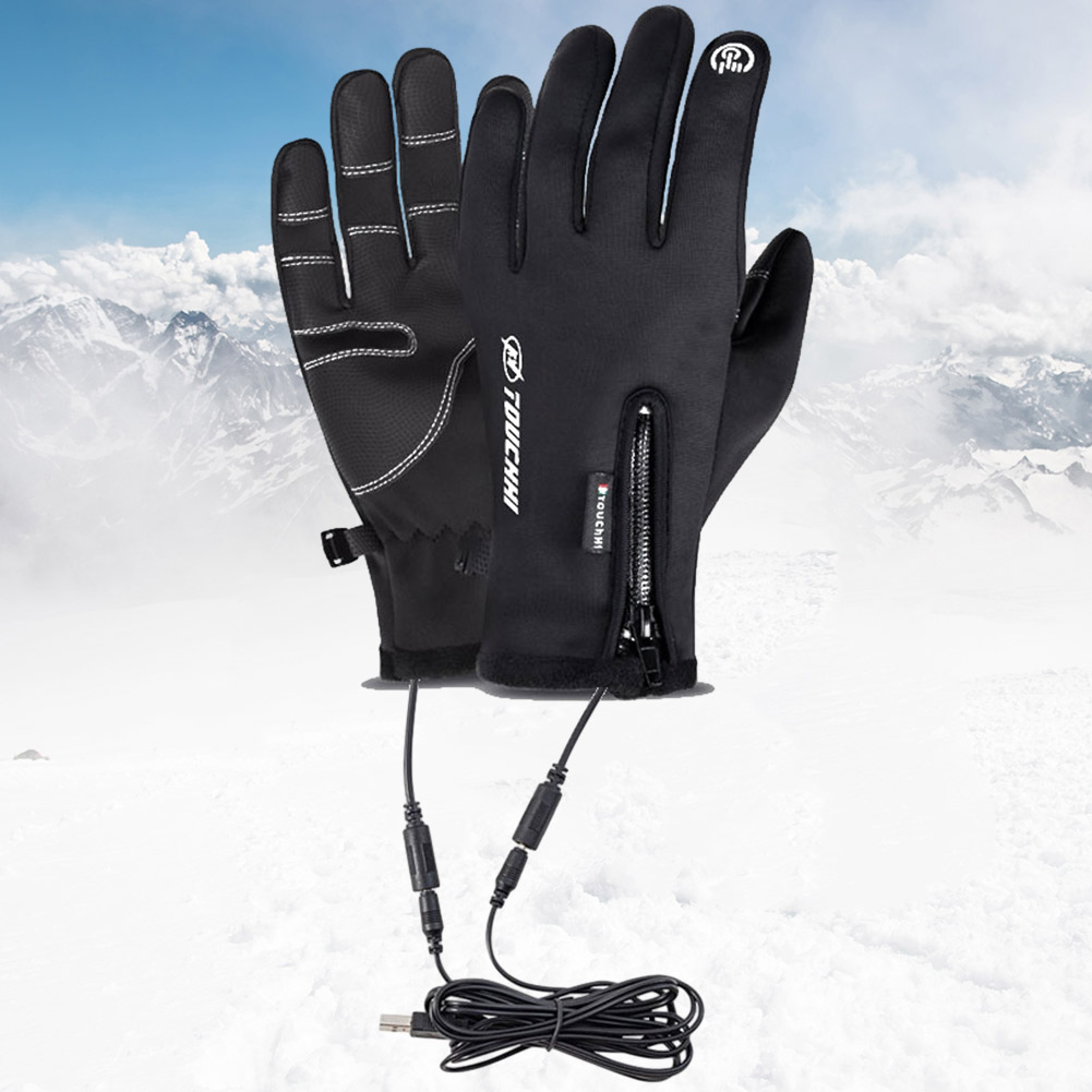 Heat Resistant Glove - Rękawice ekran dotykowy USB elektryczne podgrzewane