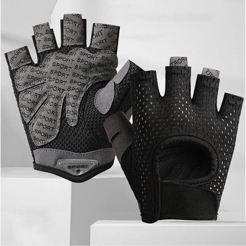 Workout Glove Gym - Letnie Rękawiczki Fitness Oddychające Ochrona Przed