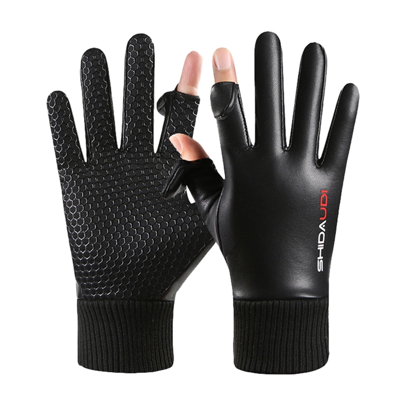 Heat Resistant Glove - Rękawice motocyklowe z polarową podszewką, termiczne,