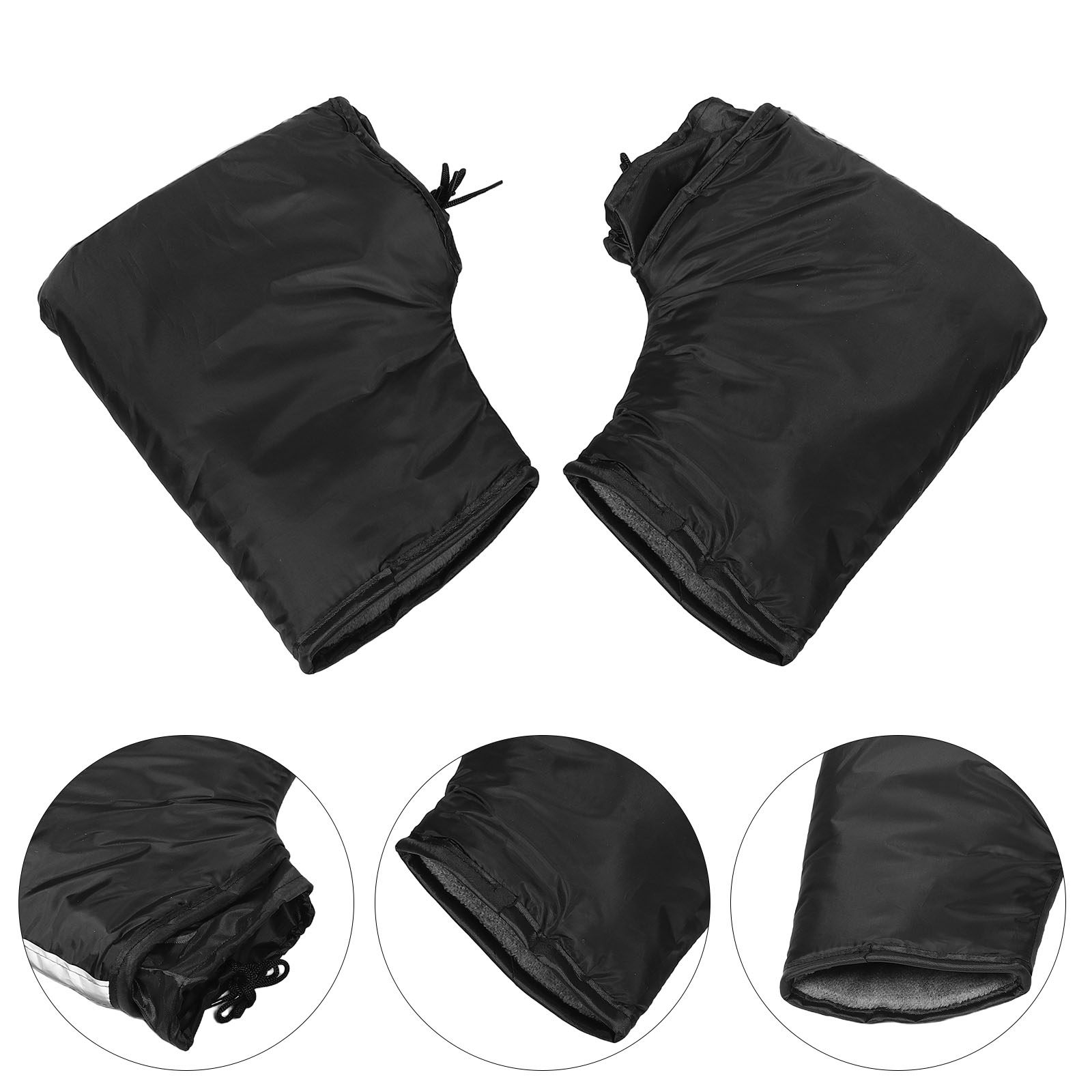Winter Glove Insulated - 2 sztuki osłon na kierownicę motocykla,
