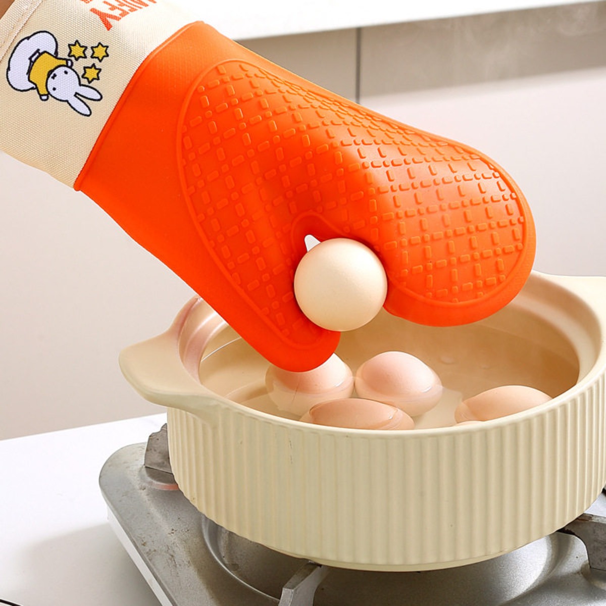 Urocze silikonowe rękawice ter – Oven Mitt Silicone recenzja i cena