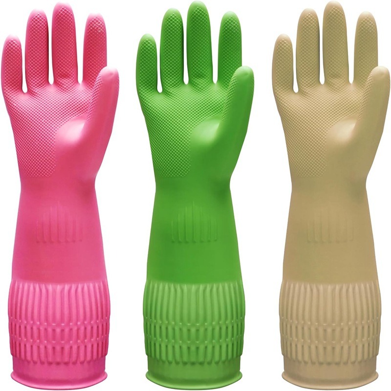 1 para, wydłużone rękawice sil – Rubber Glove Cleaning recenzja i cena
