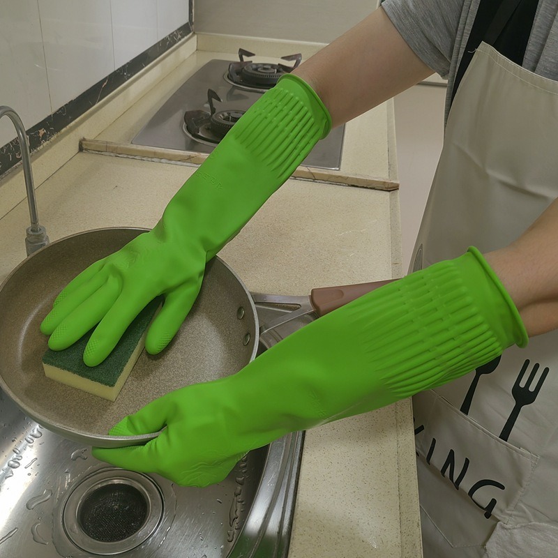 1 para, wydłużone rękawice sil – Rubber Glove Cleaning recenzja i cena